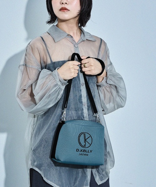 在庫処分セールラスト1点2wayCHANELポーチバッグインバッグ付きノベルティ D.KELLY（ディーケリー） ショルダーバッグ バッグ 2WAYミニポーチ