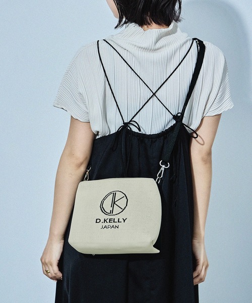 ノーブランド　Kelly ショルダーバッグ ブラック　ケリー D.KELLY（ディーケリー） ショルダーバッグ バッグ レディース