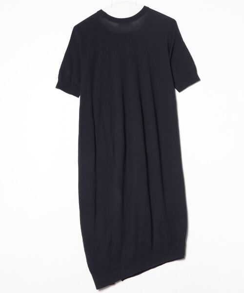 「iliann loeb」 ニットワンピース - ネイビー レディース_画像2