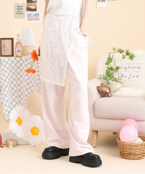 mmm.様 ご注文の品 NERDY スウェットパンツ ジャージ ステッチロゴワイドスウェット
