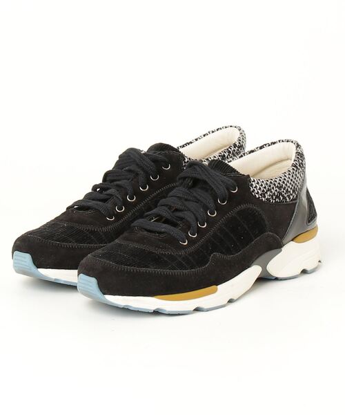 シャネル CHANEL スニーカー ローカット CHANEL 「CHANEL」 ローカットスニーカー 36.5 ブラック