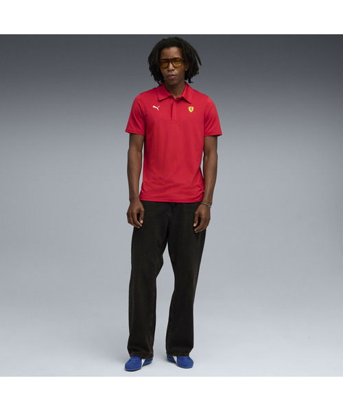 PUMA（プーマ） ポロシャツ メンズ フェラーリ スポーツウェア