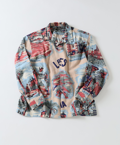 BINDU（ビンドゥー） シャツ 別注 フランネル パターン シャツ メンズ