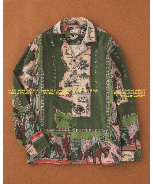 BINDU（ビンドゥー） シャツ 別注 フランネル パターン シャツ メンズ