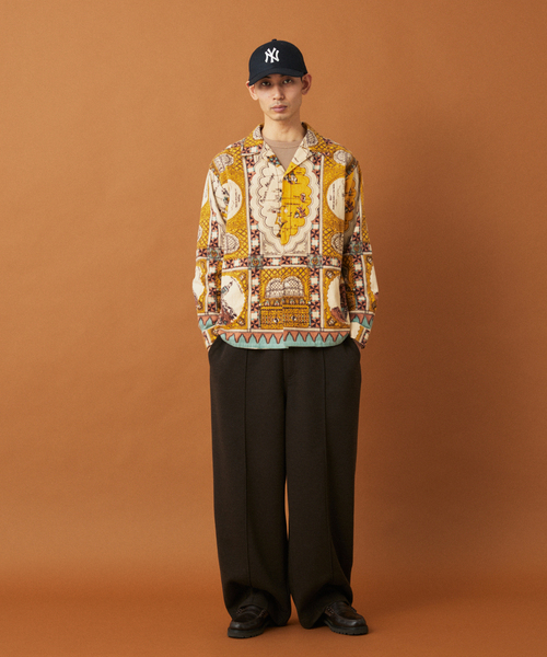 BINDU（ビンドゥー） シャツ 別注 フランネル パターン シャツ メンズ