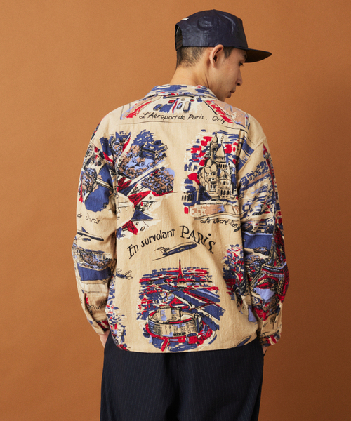 BINDU（ビンドゥー） シャツ 別注 フランネル パターン シャツ メンズ