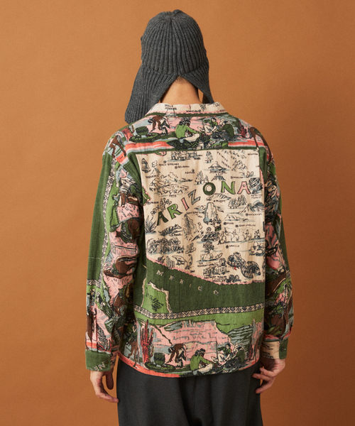 BINDU（ビンドゥー） シャツ 別注 フランネル パターン シャツ メンズ