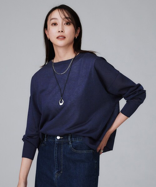 UNTITLED（アンタイトル） カーディガン 「前後2WAY/アンサンブル可