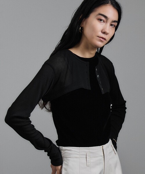 SALON adam et rope'（サロン アダム エ ロペ） カーディガン nu=layer
