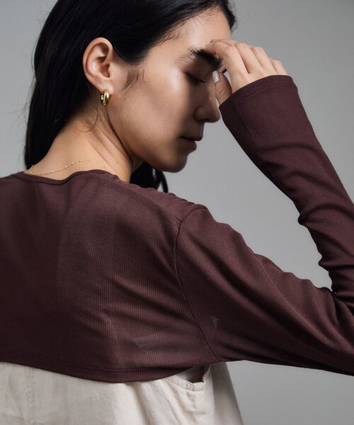 SALON adam et rope'（サロン アダム エ ロペ） カーディガン nu=layer