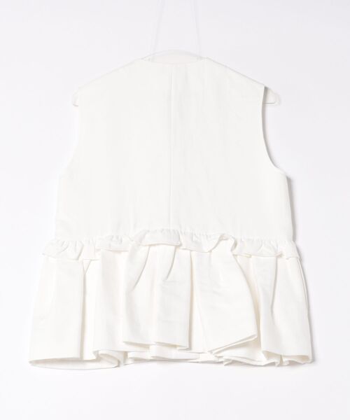 トキッコさん専用✳︎chestyチェスティFlowerLaceTops Chesty（チェスティ） ベスト ジレ フラワーモチーフジレ レディース