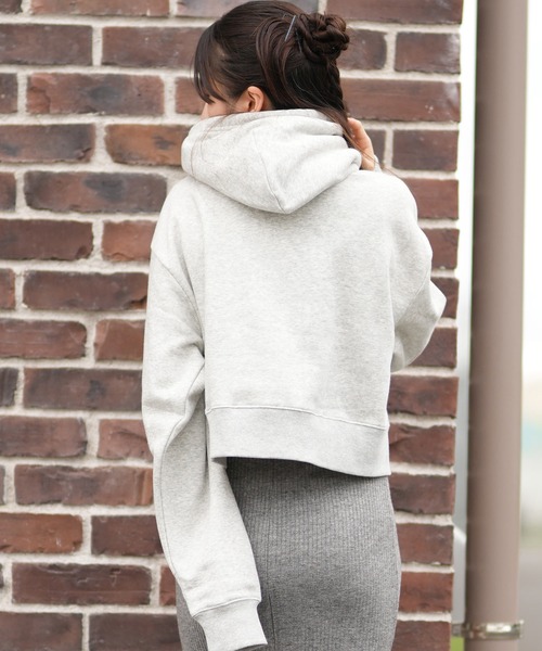 RVCA（ルーカ） パーカー BIG RVCA CROPPED HOODIE パーカー ショート