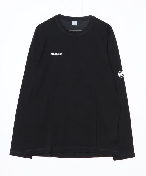 早い者勝ち！MAMMUT ロングスリーブTシャツ 新品タグ付き　美品 Amazon | [マムート] QD ロゴ プリント ロングスリーブ Tシャツ