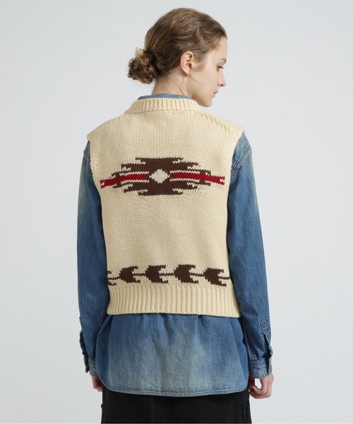 AVIREX（アヴィレックス） ベスト ジレ 「直営店限定」PATTERN KINT