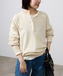 SLOBE IENA（スローブイエナ） ニット セーター echecs ヘンリープル