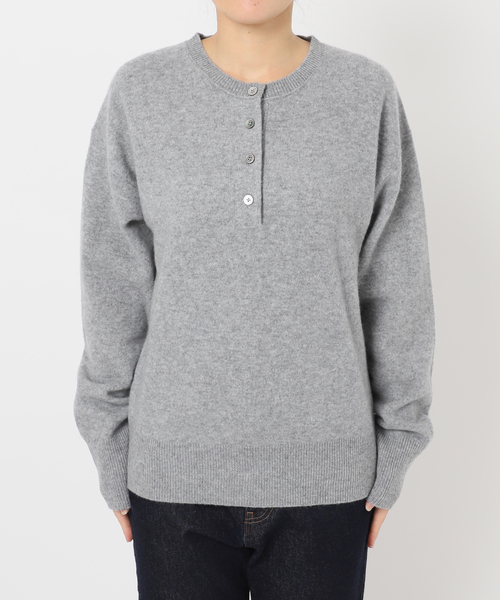 SLOBE IENA（スローブイエナ） ニット セーター echecs ヘンリープル