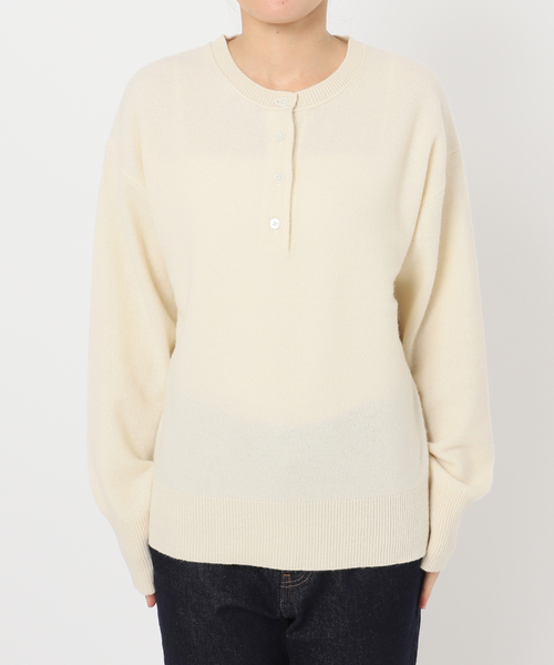 SLOBE IENA（スローブイエナ） ニット セーター echecs ヘンリープル