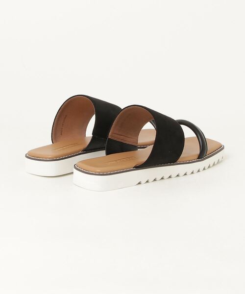 「Daniella&GEMMA」 フラットサンダル 37 ブラック レディース_画像2