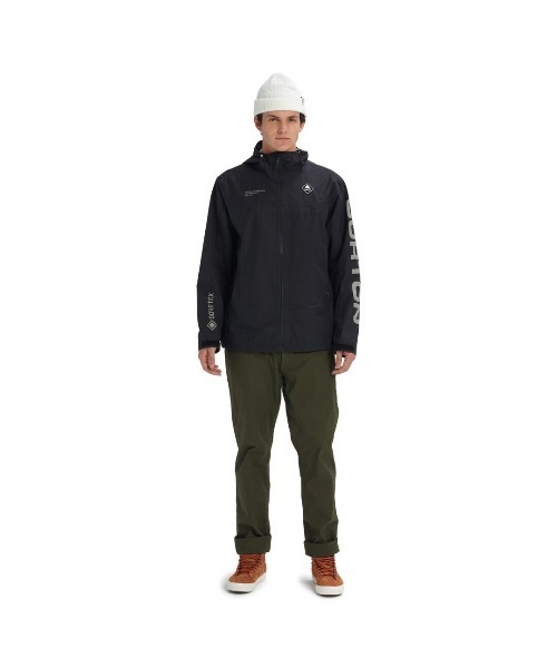 BURTON（バートン） マウンテンパーカー L ブラック メンズ : ZOZOTOWN