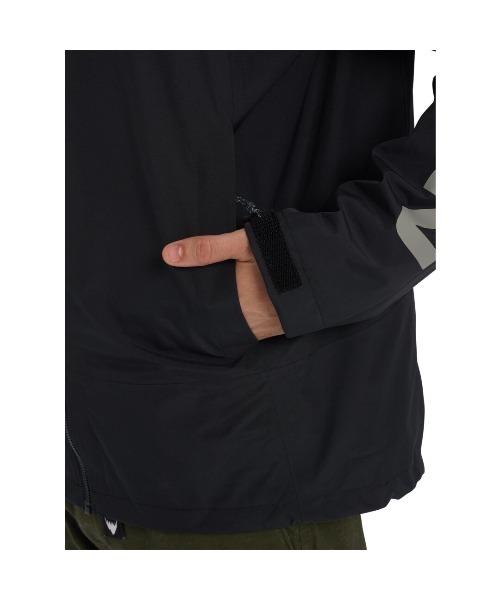 BURTON（バートン） マウンテンパーカー L ブラック メンズ : ZOZOTOWN