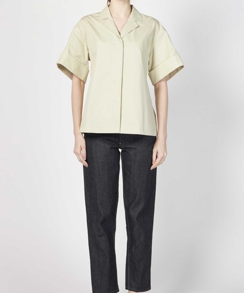 JIL SANDER（ジルサンダー） ブラウス シャツ 半袖 JIL SANDER W SHIRT