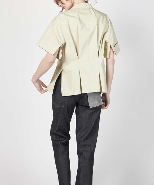 JIL SANDER（ジルサンダー） ブラウス シャツ 半袖 JIL SANDER W SHIRT