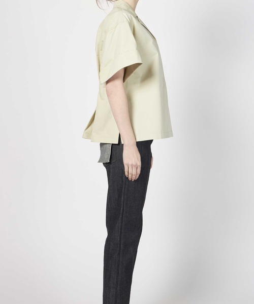 JIL SANDER（ジルサンダー） ブラウス シャツ 半袖 JIL SANDER W SHIRT