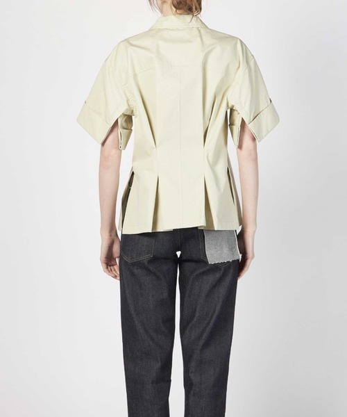 JIL SANDER（ジルサンダー） ブラウス シャツ 半袖 JIL SANDER W SHIRT