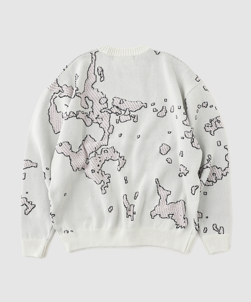 SALE 新品 BAL バル セーター ニット ジャガード グラフィック bal（バル） セーター ニット JACQUARD COTTON CREWNECK SWEATER