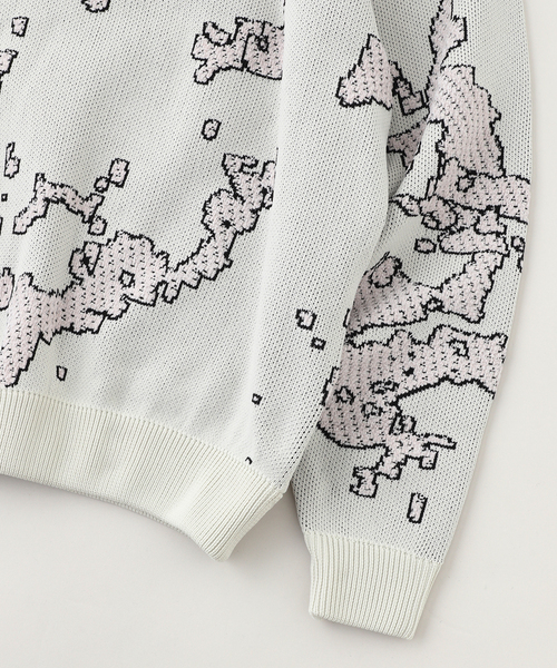 BAL（バル） セーター ニット JACQUARD COTTON CREWNECK SWEATER