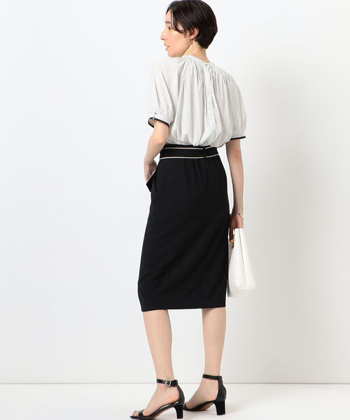 「NOLLEY'S Sophi」 半袖ブラウス 38 ホワイト系その他4 レディース_画像7