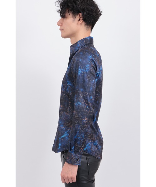 TORNADO MART（トルネードマート） シャツ マーブルクロコダイル