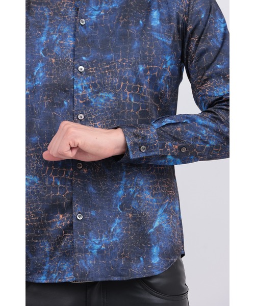 TORNADO MART（トルネードマート） シャツ マーブルクロコダイル