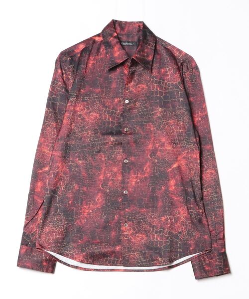 TORNADO MART（トルネードマート） シャツ マーブルクロコダイル