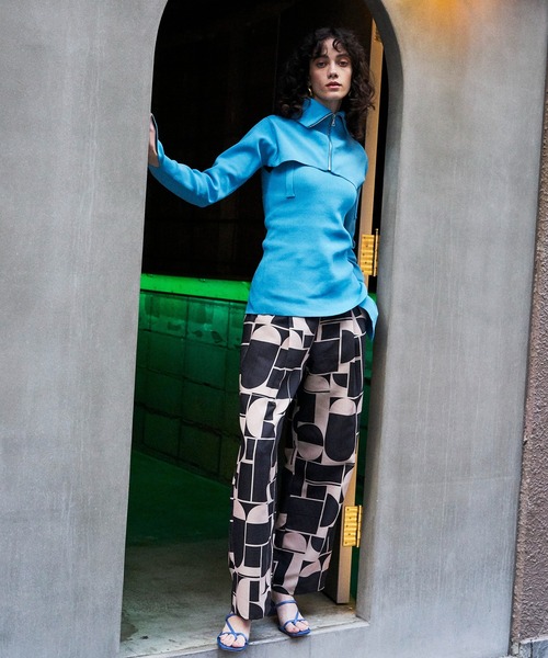 MAISON SPECIAL（メゾンスペシャル） イージーパンツ 38 オレンジ