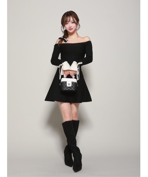 ダーリッチワンピース ビッグカラーオーガンジードットワンピース – Darich (ダーリッチ)