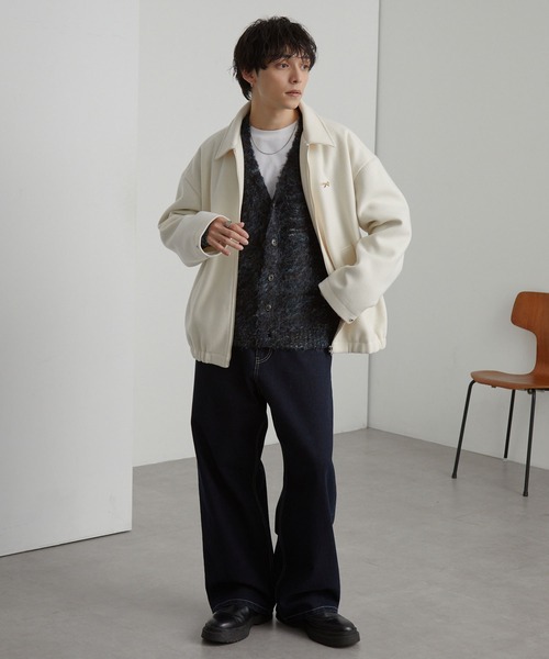 MONO-MART（モノマート） カーディガン ミックスカラー オーバーサイズ