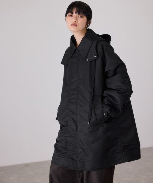 ADAM ET ROPE'（アダムエロペ） ブルゾン ジャンバー ボンバーツイル