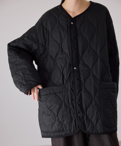 ADAM ET ROPE'（アダムエロペ） ブルゾン ジャンバー ボンバーツイル