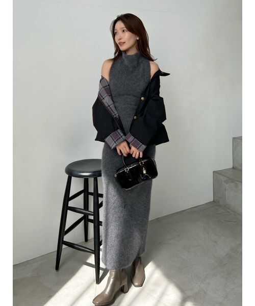 SNIDEL（スナイデル） ワンピース 「HIGH QUALITY」メリノウールアメ