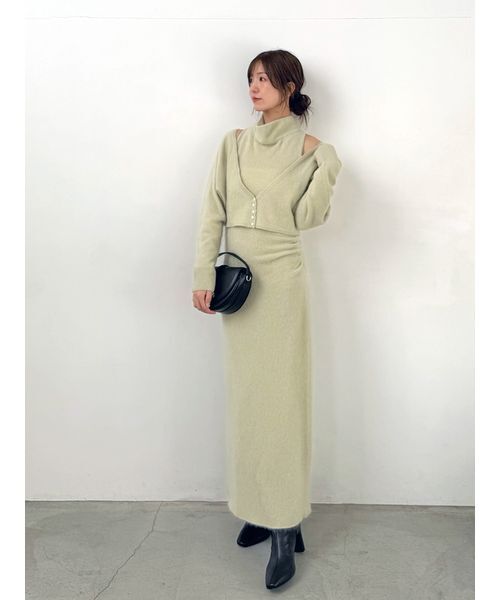 SNIDEL（スナイデル） ワンピース 「HIGH QUALITY」メリノウールアメ