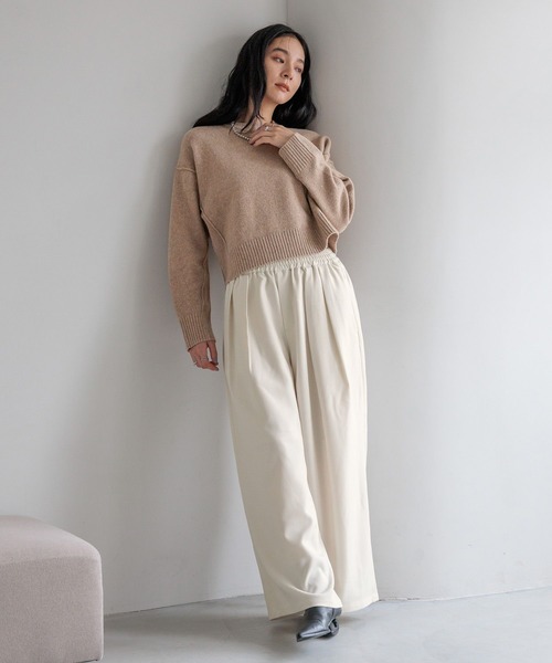 LOWRYS FARM（ローリーズファーム） パンツ ウールライクイージー