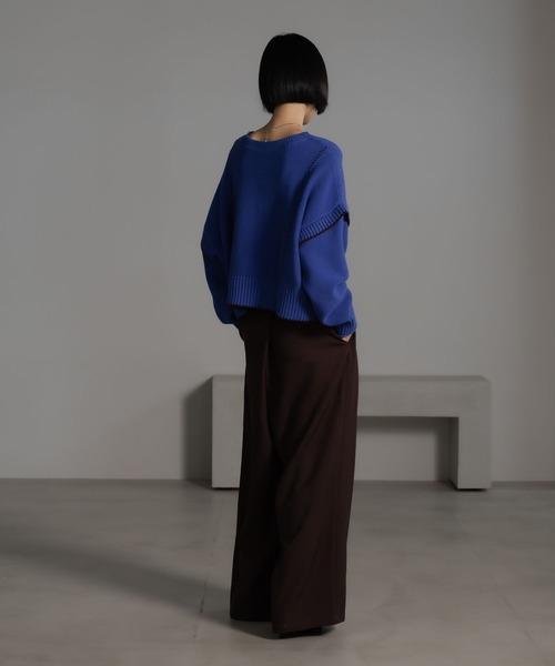 LOWRYS FARM（ローリーズファーム） パンツ ウールライクイージー