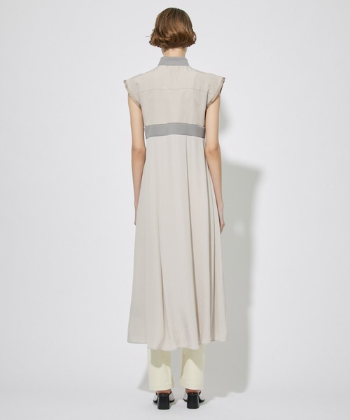 「CITY TOKYO」 ノースリーブワンピース 2 ベージュ レディース_画像8