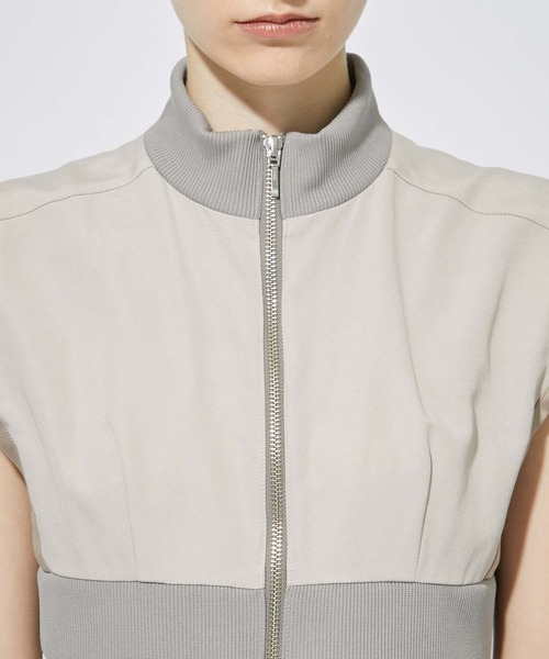 「CITY TOKYO」 ノースリーブワンピース 2 ベージュ レディース_画像9