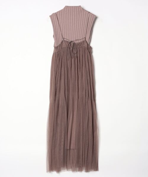 「MERCURYDUO」 ノースリーブワンピース FREE ブラウン レディース_画像2