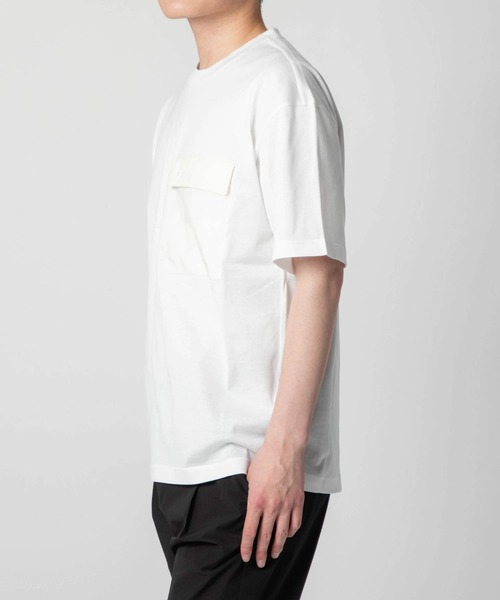 HERNO（ヘルノ） tシャツ HERNO SUPERFINE COTTON JERSEY 胸ポケット