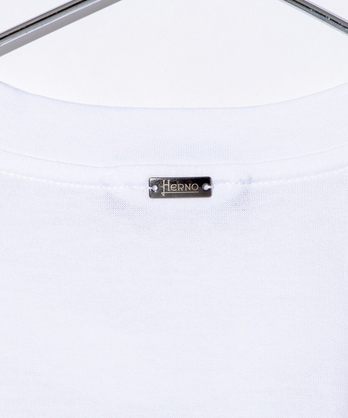 HERNO（ヘルノ） tシャツ HERNO SUPERFINE COTTON JERSEY 胸ポケット