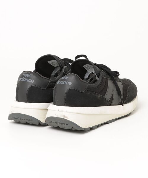 「New Balance」 ローカットスニーカー 25.5cm ブラック メンズ_画像2