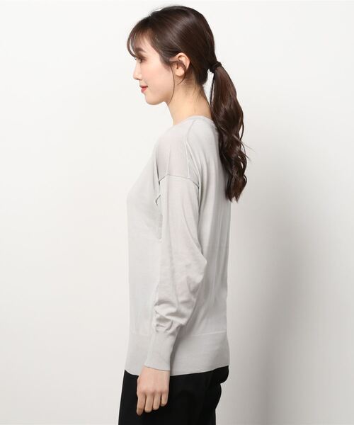 「Demi-Luxe BEAMS」 長袖ニット ONE SIZE ブラック レディース_画像5